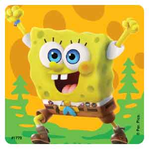 The SpongeBob Movie: Sponge On The Run Camp Coral Stickers